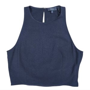 Theory Nikayla Crop Sleeveless Womens Top